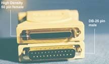 IEC SCSI Adapter DB25M-DM50F