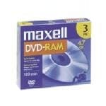 Maxell DVD-RAM 4.7GB 3 Pack