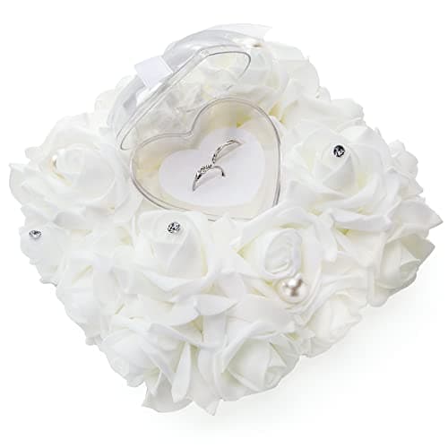 HONEYGIFTS Ring Pillow Box