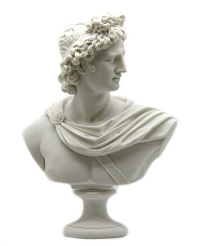 greekartshop Apollo Bust Statue