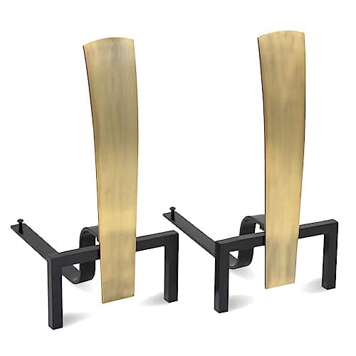 Pilgrim Fonda Andirons