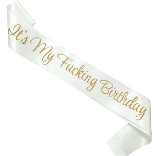 Magnusson's Garden Birthday Sash