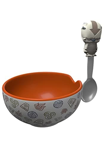 Surreal Entertainment Bowl with Spoon