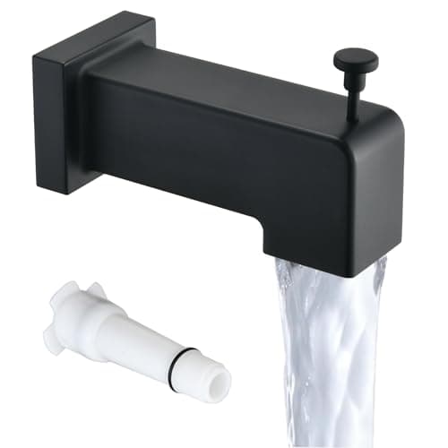 Matte Black Slip-On Spout