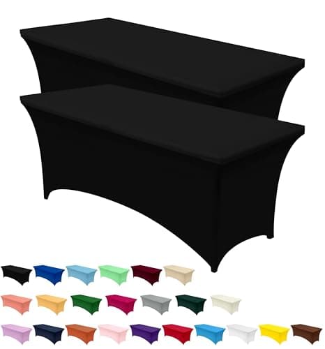 Utopia Kitchen Spandex Tablecloth 2 Pack