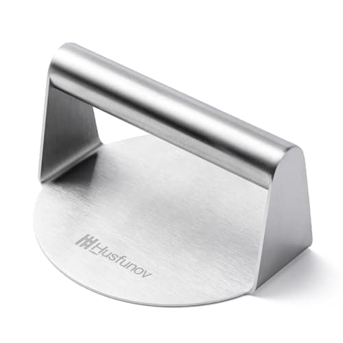 Husfunov Stainless Steel Burger Press