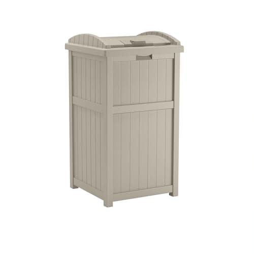 Suncast 33 Gallon Trash Can