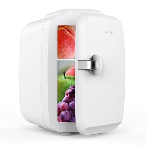 CROWNFUL Mini Fridge