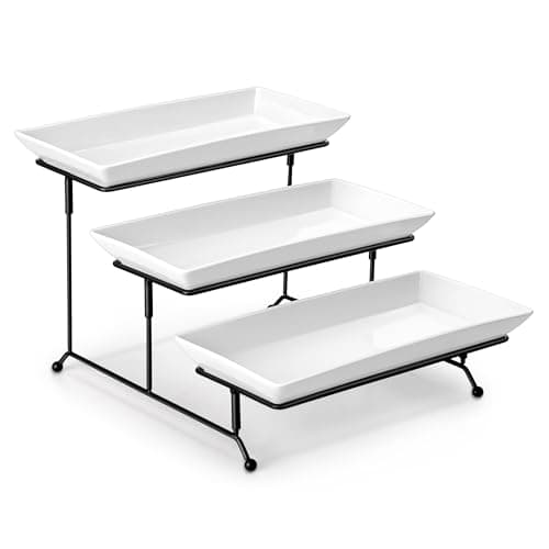 MALACASA 3 Tier Serving Stand
