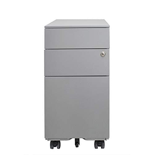 Mobile 3-Drawer Steel Cabinet