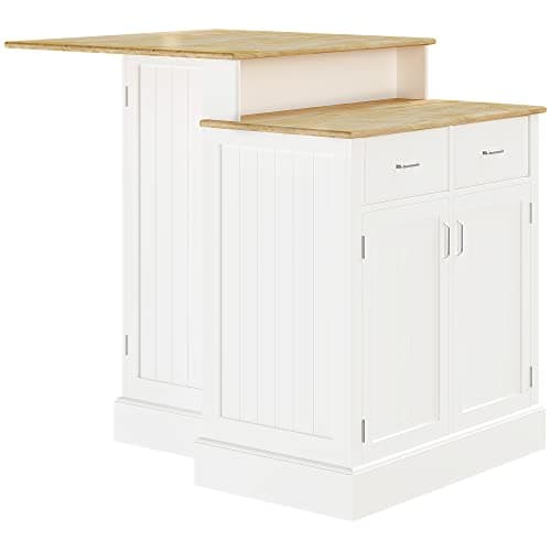 HOMCOM Kitchen Island Table