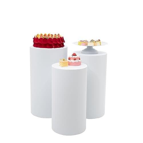 BYGOVICE Cylinder Pedestal Stands
