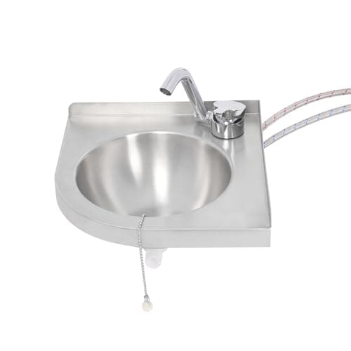 Stainless Corner Wall Sink