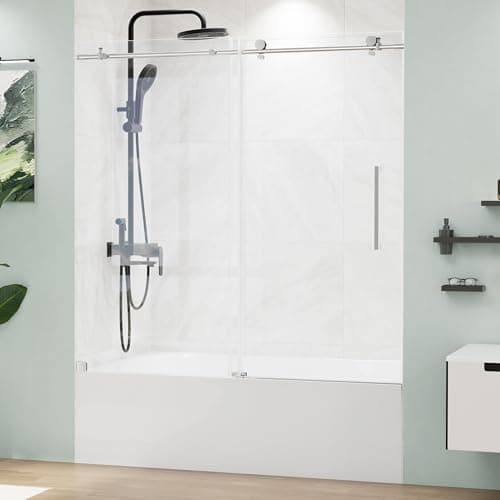 Frameless 8mm Tub Door