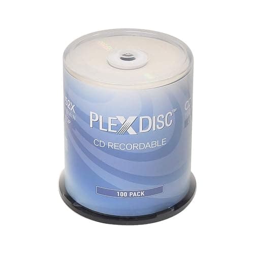 PlexDisc CD-R 700MB 100 Pack