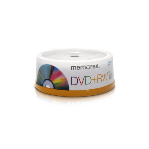 Memorex DVD+RW 25-CT Spindle