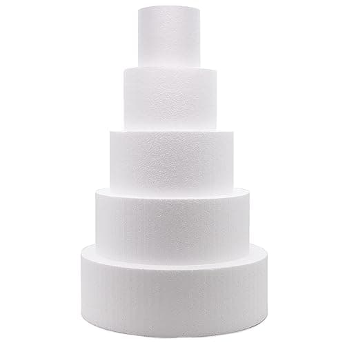 Crafare Round Foam Cake Dummies