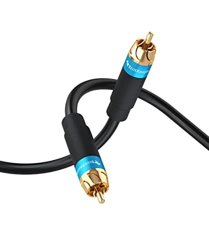 BlueRigger RCA Subwoofer Cable