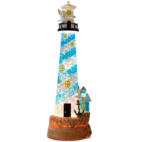 PestiLite Lighthouse Snow Globe