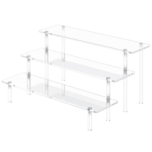 Dooiclear Acrylic Display Risers
