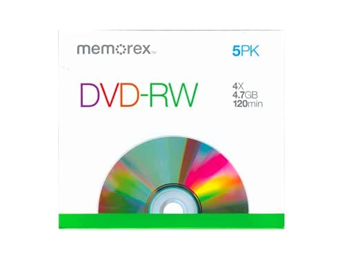 Memorex DVD-RW Media