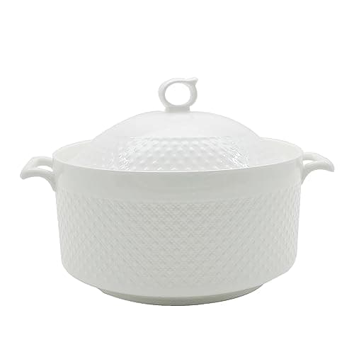 REANRO Ceramic Soup Tureen
