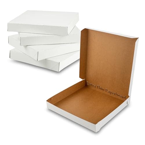 MT Products White Pizza Boxes