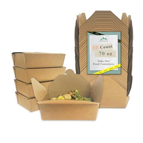 Kaderron Take Out Food Containers