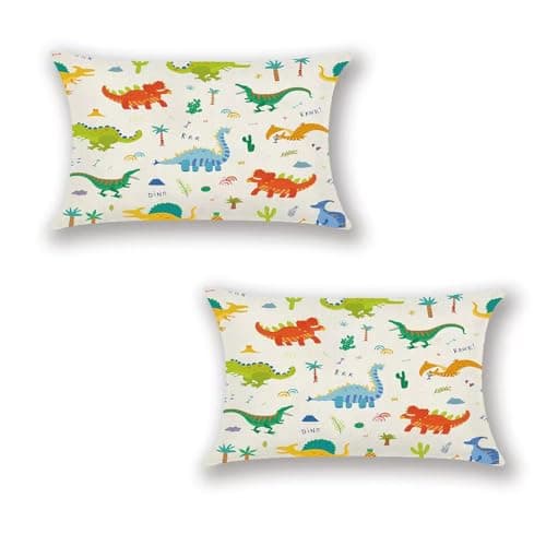 Rumkim Dinosaur Pillow Covers