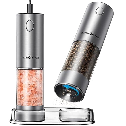 ThermoMaven Salt and Pepper Grinder Set