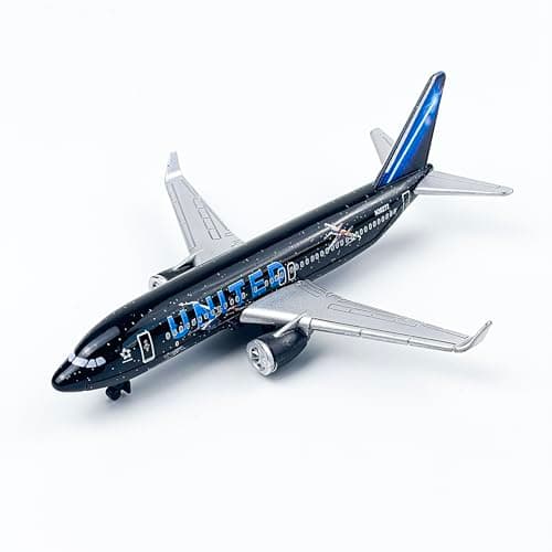 Sleek Black Livery Plane