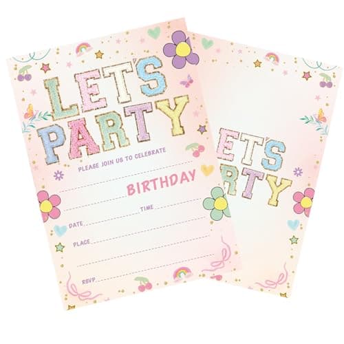 qinghemengxia Birthday Invitations