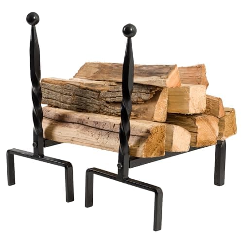 Modern Ember Bowmore Andirons