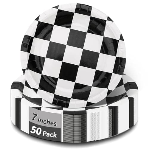 VXYW Checkered Plates 50 Pieces