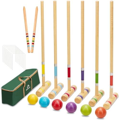 Six-Player Croquet Set