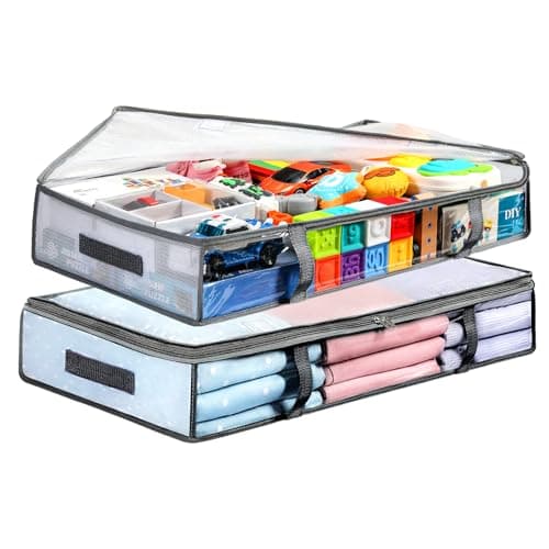 LANDNEOO Under Bed Storage Bins
