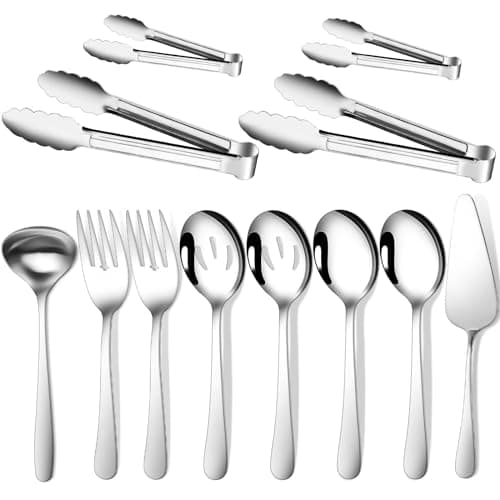 Gisly 12 Pieces Serving Utensils