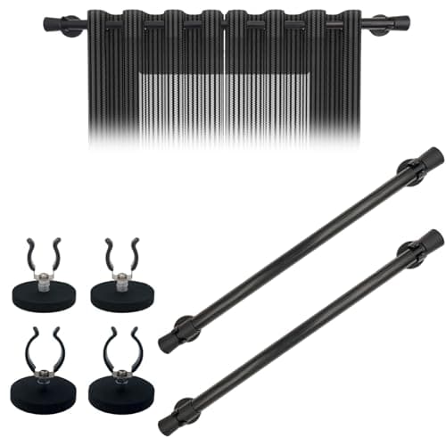 Sumlache Magnetic Curtain Rod