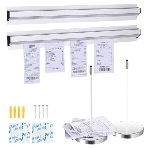 17-inch Sliding Ticket Rail