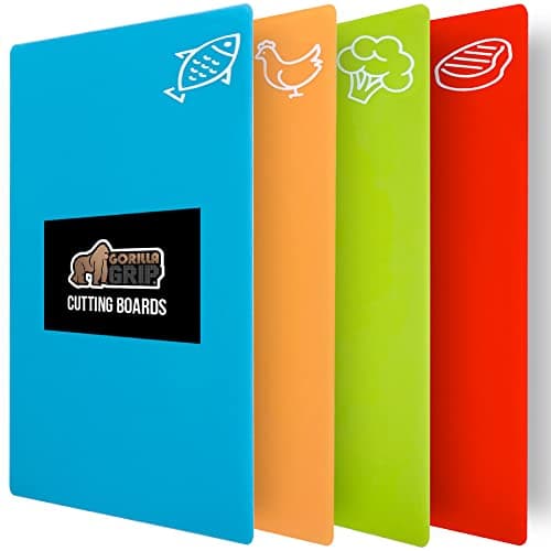 Gorilla Grip Cutting Board Set