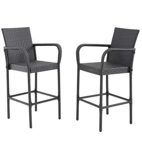 ANXIN PATIO Bar Stools Set of 2