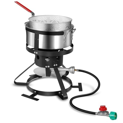RYHOFOUD Fish Fryer Pot & Basket