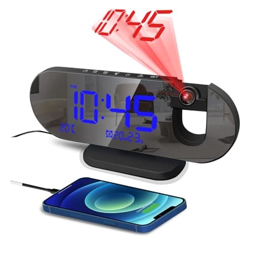 ATTGUCI Projection Alarm Clock