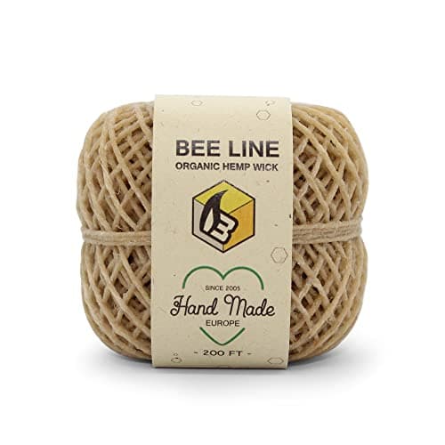 Hemplights 100% Organic Hemp Wick