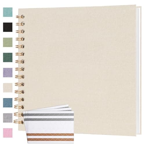 Linen Hardcover Scrapbook