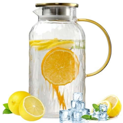 Wlasss 68 oz Glass Pitcher