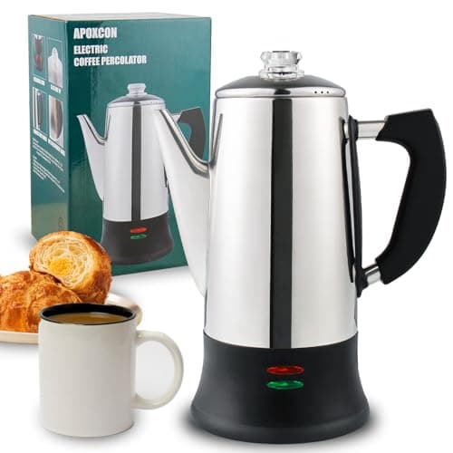 APOXCON Electric Coffee Percolator