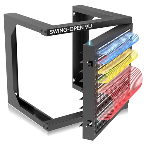 Sokqovt Server Rack Wall Mount 9U