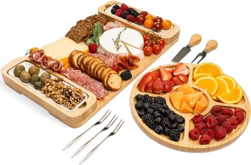 Bambüsi Charcuterie Board Set