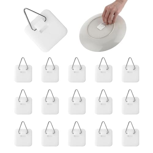 Gjinxi Invisible Adhesive Plate Hangers